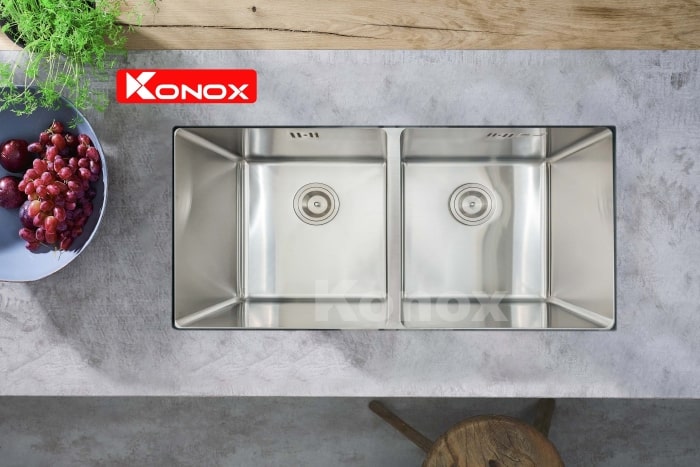 Chậu rửa chén bát Konox Undermount Series KN7544DUB